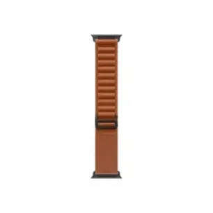 Apple 49mm Terra Cotta Alpineu00a0Loop -u00a0Small - Black Titanium Finish