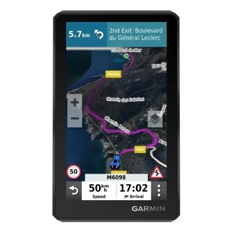 Garmin zūmo XT navigator Handheld 14 cm (5.5&quot) TFT Touchscreen 262 g Black