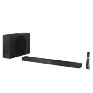 Sharp HT-SBW320 2.1ch Ultra-slim Dolby Atmos / DTS Virtual:X Soundbar with Wireless Subwoofer Sharp