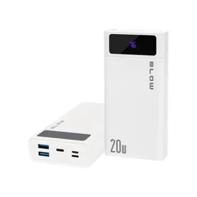 Power Bank 20000mAh QC+PD 20W + lightning PB20E
