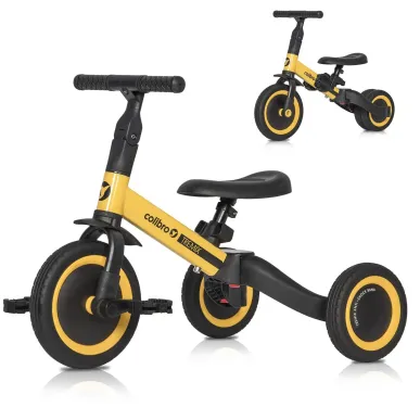 Versatile Tricycle 4-in-1 Colibro Tremix Yellow - In Stock!