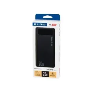 BLOW POWER BANK 20000MAH QC+PD 20W+LIGHTNING PB20E