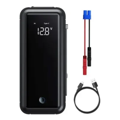 Baseus Super Energy Mega Series BS-CH007 - jump starter with supercapacitor, 3000A, 12V USB-C / EC8 / DC (grey)