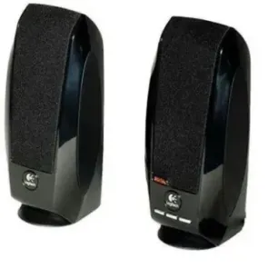 Logitech LGT-S150 Black 2.0 Stereo Speakers Total RMS power: 1.2 watts RMS (0.6 watts per satellite) W