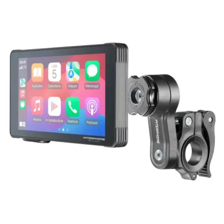 Interphone RIDE SYNC Navigation system Fixed 14 cm (5.5&quot) Touchscreen 182 g Black