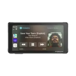 Interphone RIDE SYNC Navigation system Fixed 14 cm (5.5&quot) Touchscreen 182 g Black