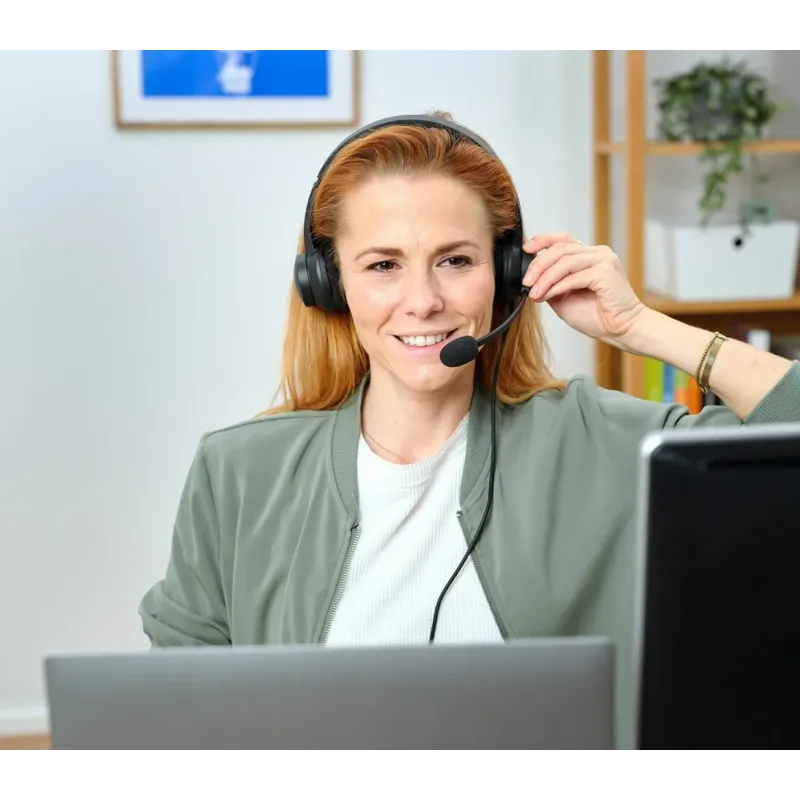 Trust HS-260 Headset Wired Neck-band Office/Call center USB Type-A Black