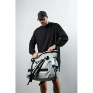 2-in-1 Waterproof Bag/Backpack Resono B40 40L Lightgrey