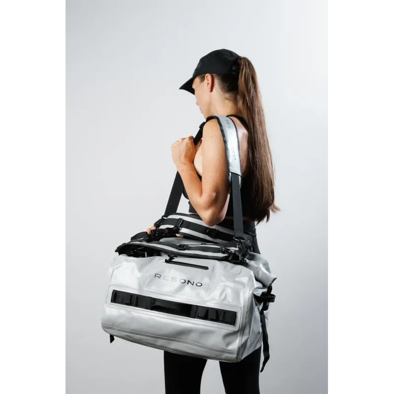 2-in-1 Waterproof Bag/Backpack Resono B40 40L Lightgrey