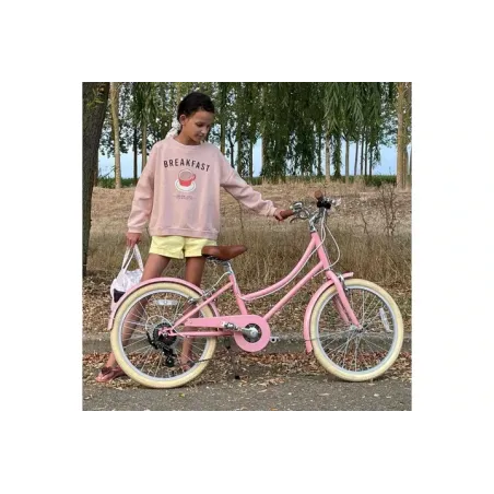 Girls' bike Bobbin Gingersnap for 5-9 years, 20 inches