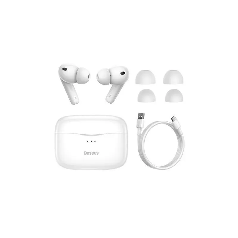 BASEUS HEADSET WRL S2/WHITE NGS2-02