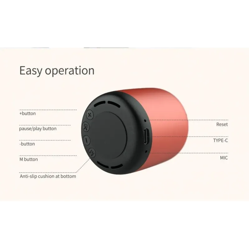 Portable Speaker|NILLKIN|Black|Portable/Wireless|Bluetooth|6902048169104