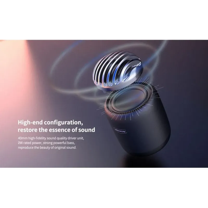 Portable Speaker|NILLKIN|Black|Portable/Wireless|Bluetooth|6902048169104