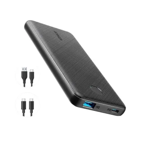ANKER POWER BANK USB 10000MAH BLACK/POWERCORE SLIM A1247G11