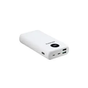 ADATA POWER BANK USB 20000MAH WHITE/AP20000QCD-DGT-CWH