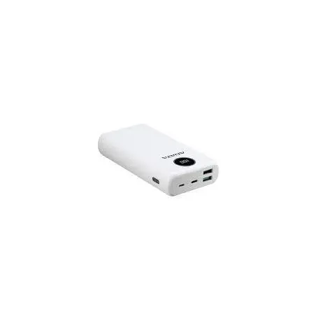 ADATA POWER BANK USB 20000MAH WHITE/AP20000QCD-DGT-CWH