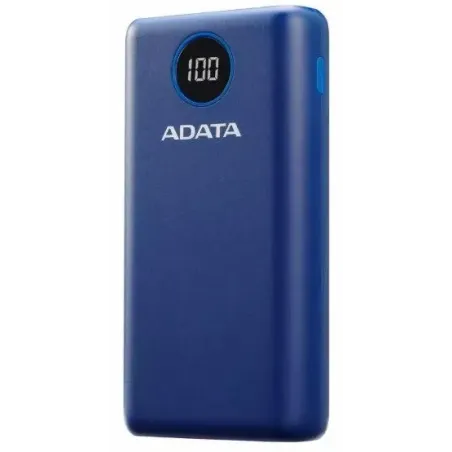 ADATA POWER BANK USB 20000MAH BLUE/AP20000QCD-DGT-CDB