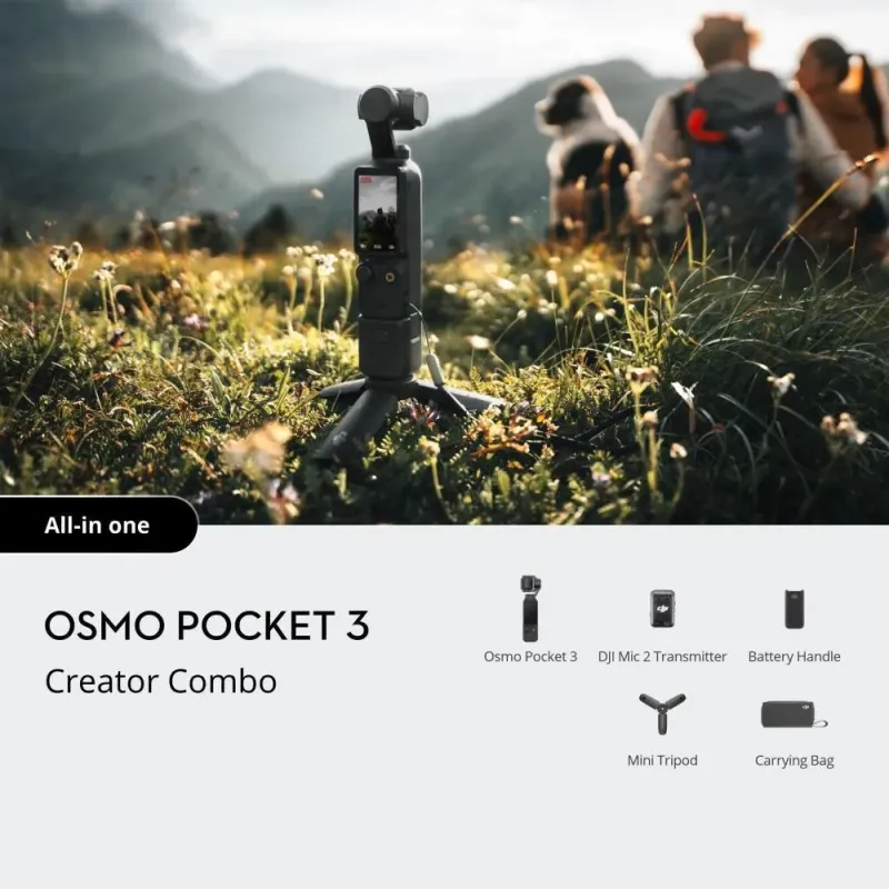 DJI CAMERA POCKET 3 CREATOR COMBO/CP.OS.00000302.02