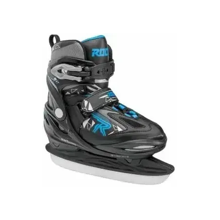 Roces Moody 3.0 Adjustable Kids Ice Skates (Black|30-35)