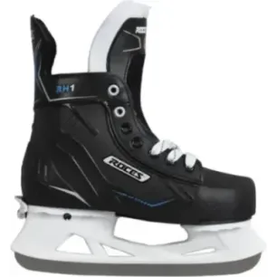 Roces RH1 Adjustable Ice Hockey Skates (Black|35-38)