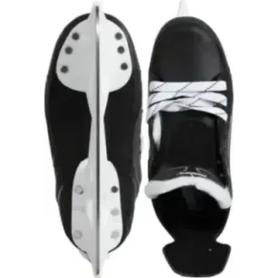 Roces RH1 Adjustable Ice Hockey Skates (Black|39-42)