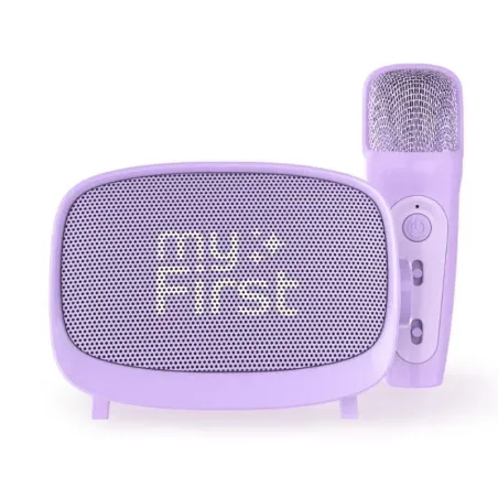 Portable Speaker MYFIRST myFirst Voice 2 Purple Portable/Wireless 1xUSB-C 1x4-pole 3.5mm Bluetooth FV5201SA-PE01