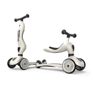 2-in-1 3-Wheel Scooter Scoot And Ride Highwaykick 1 Ash - In Stock!