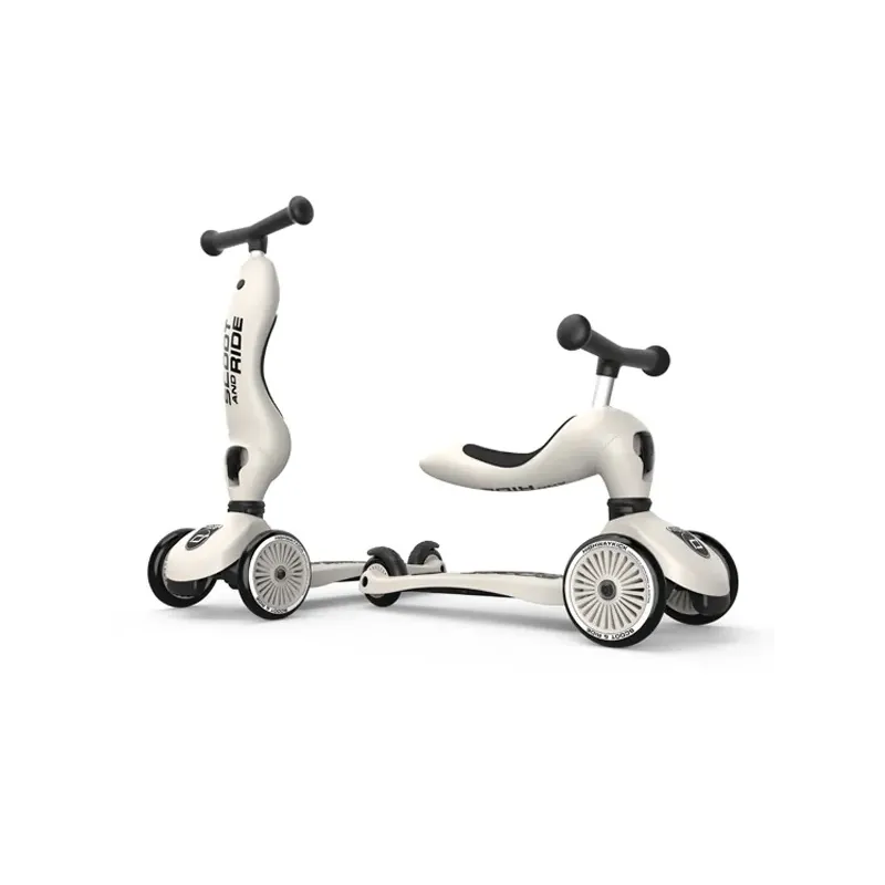 2-in-1 3-Wheel Scooter Scoot And Ride Highwaykick 1 Ash - In Stock! 2-in-1 3-Wheel Scooter Scoot And Ride Highwaykick 1 Ash - In Stock!