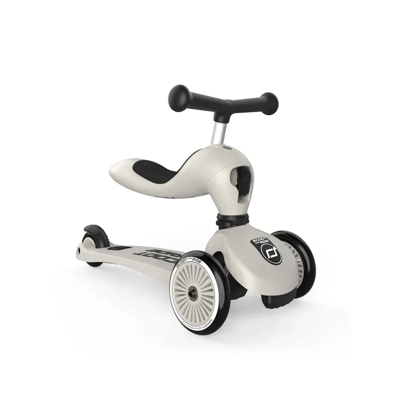 2-in-1 3-Wheel Scooter Scoot And Ride Highwaykick 1 Ash - In Stock! 2-in-1 3-Wheel Scooter Scoot And Ride Highwaykick 1 Ash - In Stock!