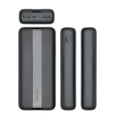 RIVACASE POWER BANK USB 20000MAH/VA2081 BLACK