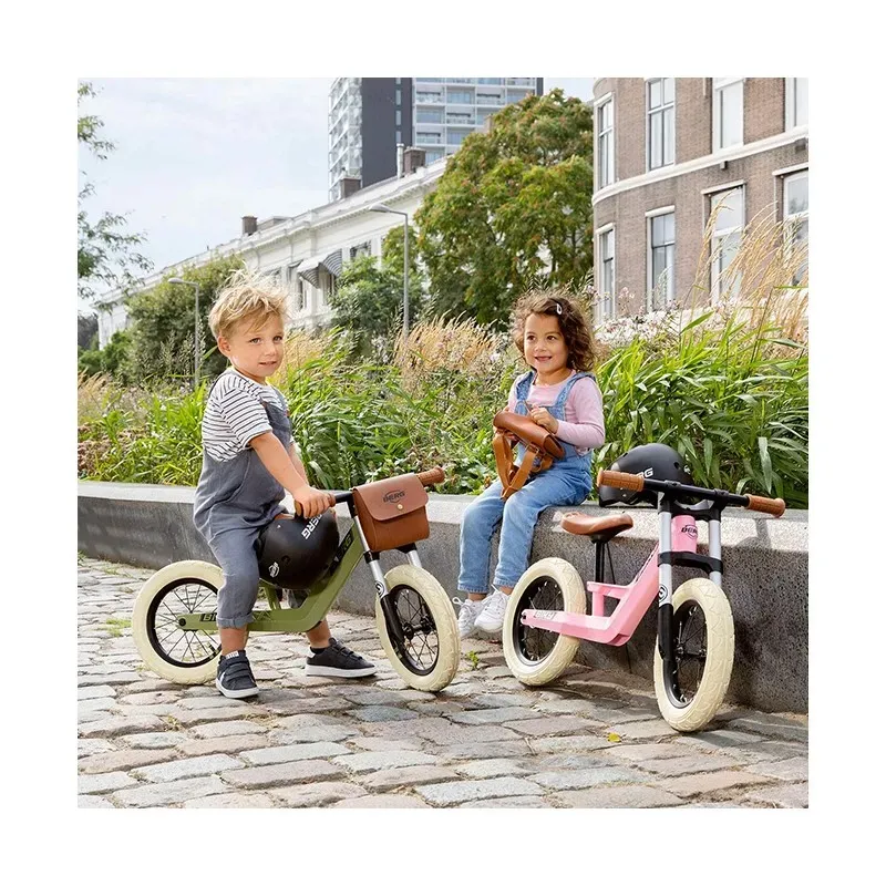 BERG Balance Bike Pusher Biky Retro Green
