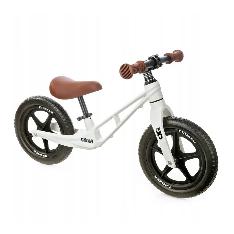 Ultra-lightweight Balance Bike Croxer Coma White/Brown Ultra-lightweight Balance Bike Croxer Coma White/Brown