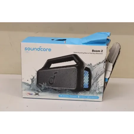 SALE OUT. Anker Soundcore Boom 2 Bluetooth Speaker, Black Anker Soundcore Portable Bluetooth Speaker Boom 2 |