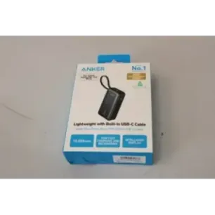 SALE OUT. Anker 545 Nano Power Bank 10000mAh, PD 30W, Black Anker 545 Nano Power Bank A1259G11 10000 mAh Black