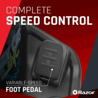 Razor CRAZY CART Shift Lightshow Lithium - Pojazd elektryczny do driftu