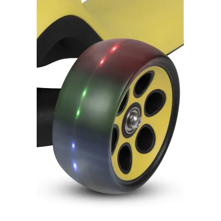 LED Colibro Run 3 Wheel Scooter Yellow/Black