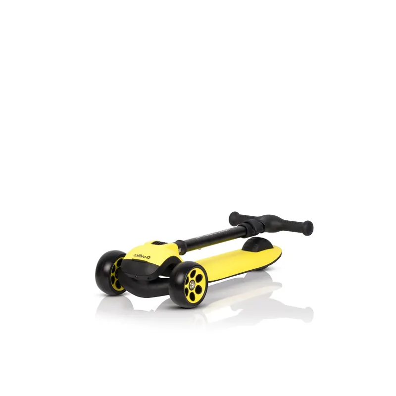LED 3 Wheel Scooter Yellow/Black - Best scooters here!