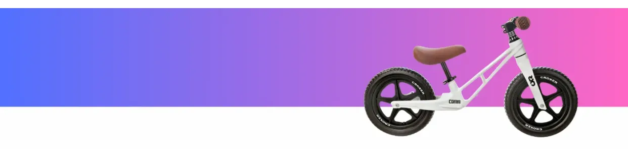 Discounts on quality balance bikes. Products available immediately!